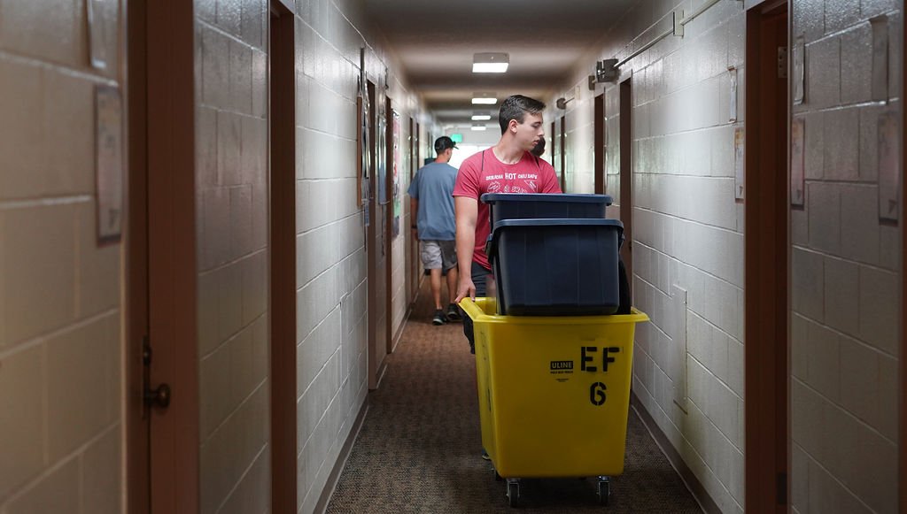 Our students are almost all moved in and we couldn&#39;t be more excited! Welcome back, Broncos 