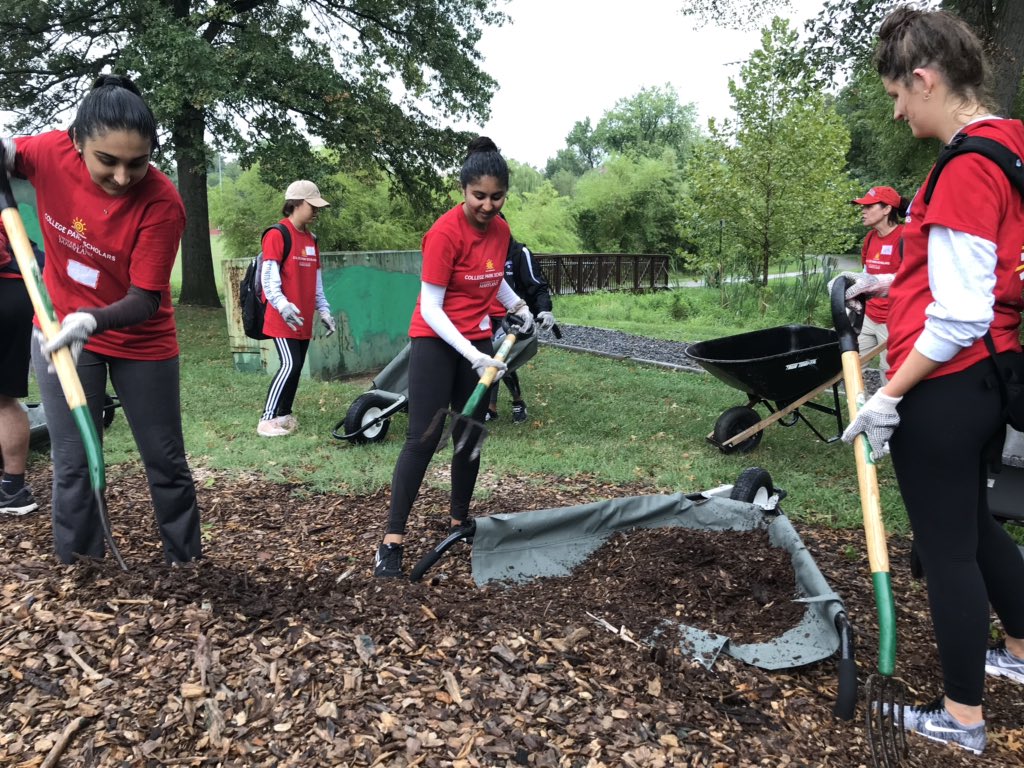 With a combined total hours worked of approximately 4,601 we consider this year’s Service Day a success! We are proud of all the hard work our Scholars put into bettering the community today, and we can’t wait to see what they do next! #scholarsserves #Scholarsat25