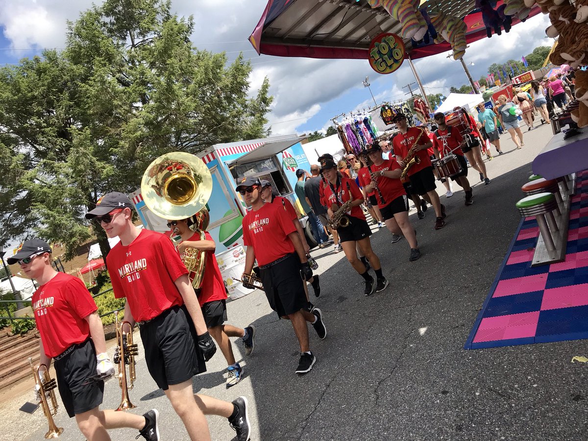 #UMD Day at the @MDStateFair is today! Join us for performances, giveaways, showcases and more: 