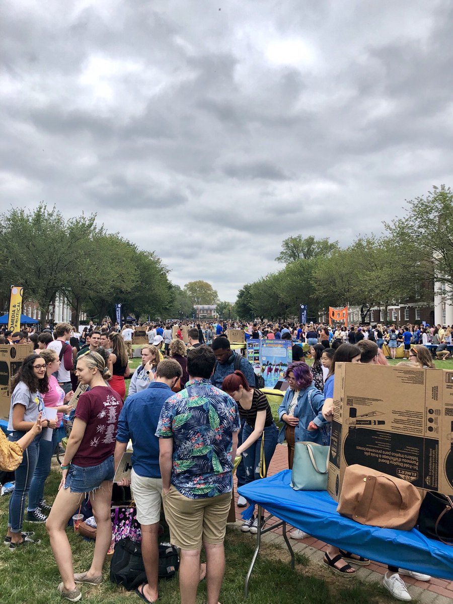 Come by The Green to see all the ways YOU can get involved on campus! 