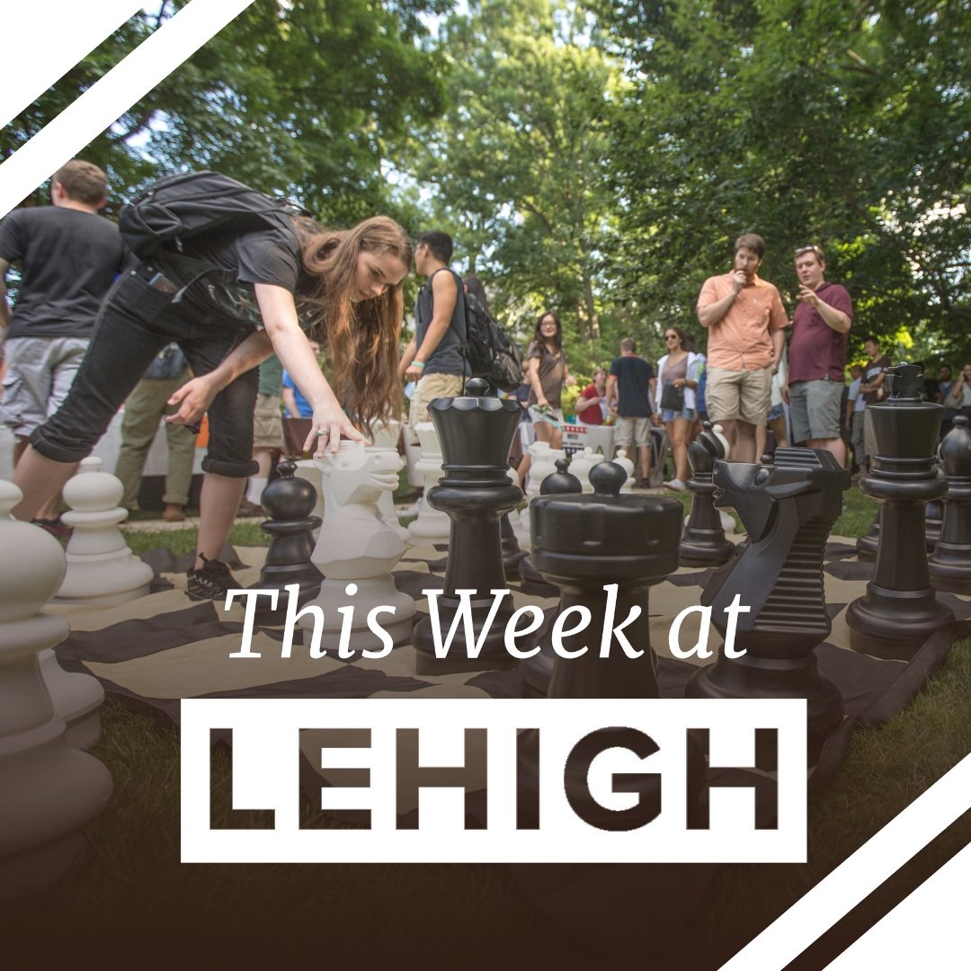 THIS WEEK AT LEHIGH: Check out the 22nd University Expo with over 500 clubs, organizations, and community vendors today, the @oma_lu Welcome Back Carnival on Thursday and @LehighFootball has a home game this Saturday! For more events, visit 