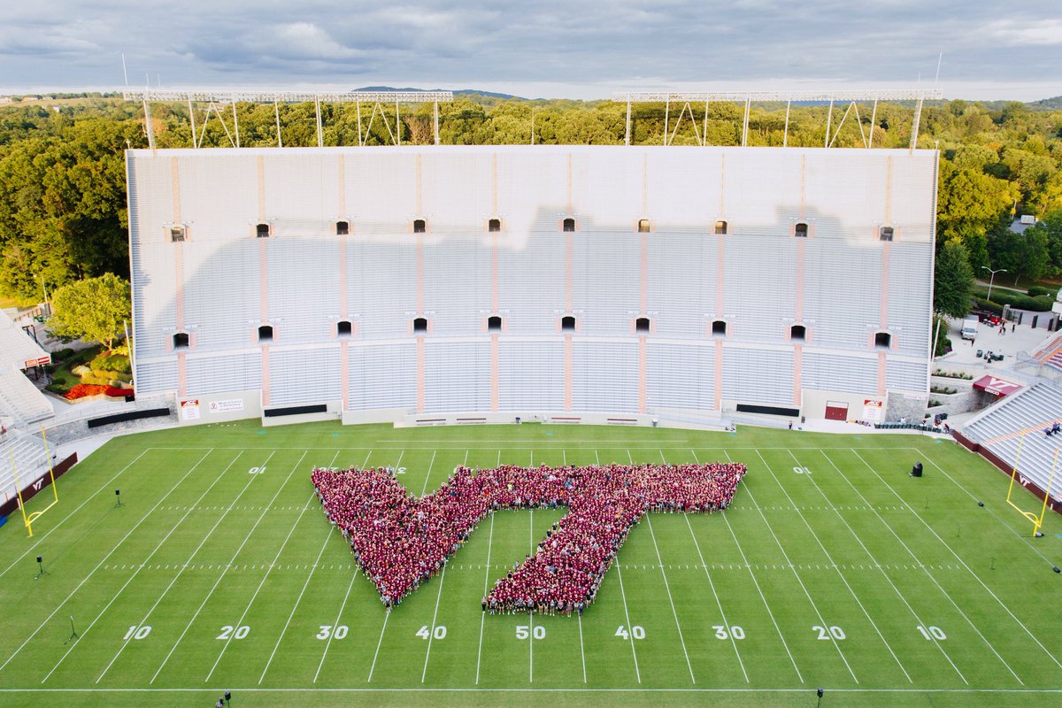 Ok #VT23 Hokies, now let’s get in formation.  #YouSlay 