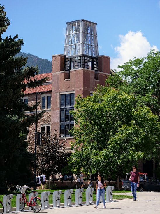 Day one of fall semester  Now, we’re on to day two!  You make us proud, Buffs! Keep up the hard work  #CUBoulder  (: Patrick Campbell)