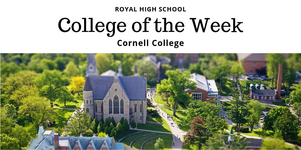 @CornellCollege is a unique liberal arts college in Iowa that is a community of s&#39;s from around the country providing an amazing place to spend 4 years. For more information on all of our Colleges of the Week go to 