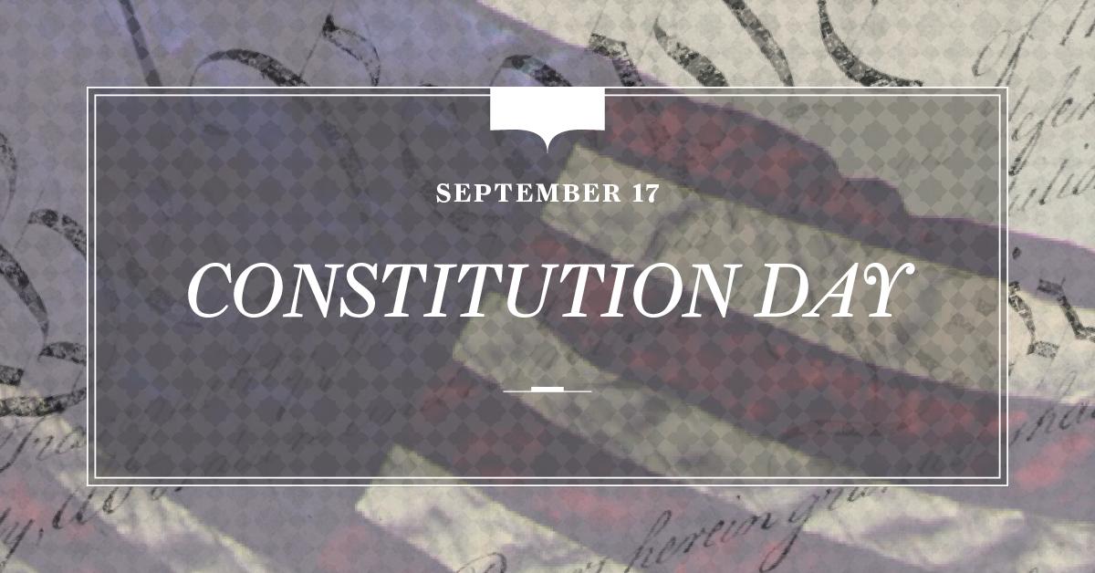 Today is a federal observance that recognizes the adoption of the Constitution and those who have become U.S. citizens. At noon, people will gather on the OC to celebrate the day with songs from &quot;Hamilton.&quot; They&#39;ll also share the historical context for those songs! #HilltopLife