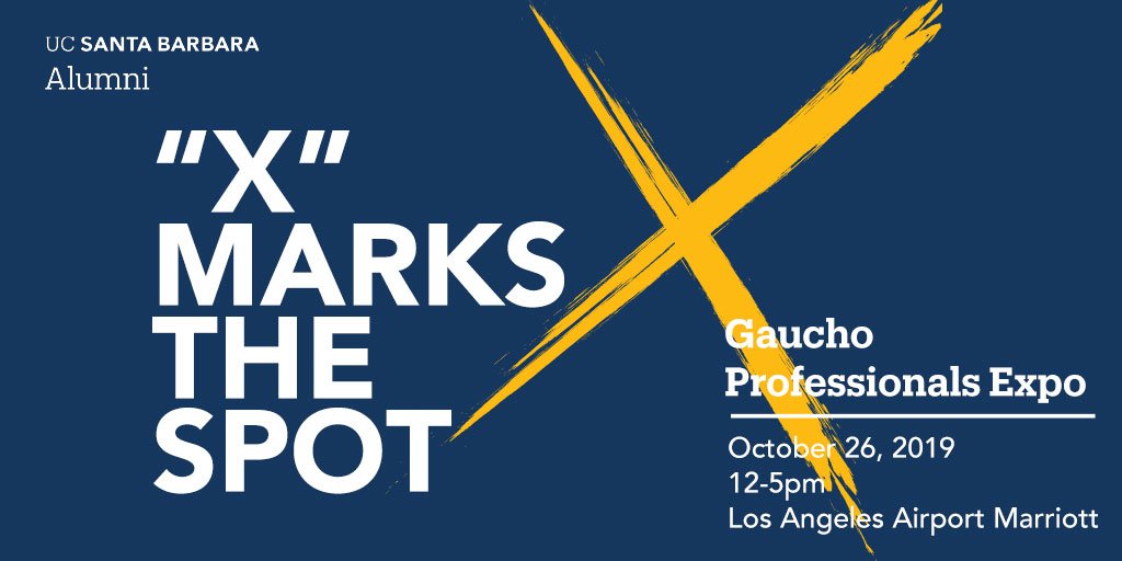 Los Angeles-area alums this one&#39;s for you! The first #Gaucho Professionals Expo is coming your way on Oct. 26th and offers great career-building and networking opportunities. Early bird rates end Sept. 30th so get your tickets now! 