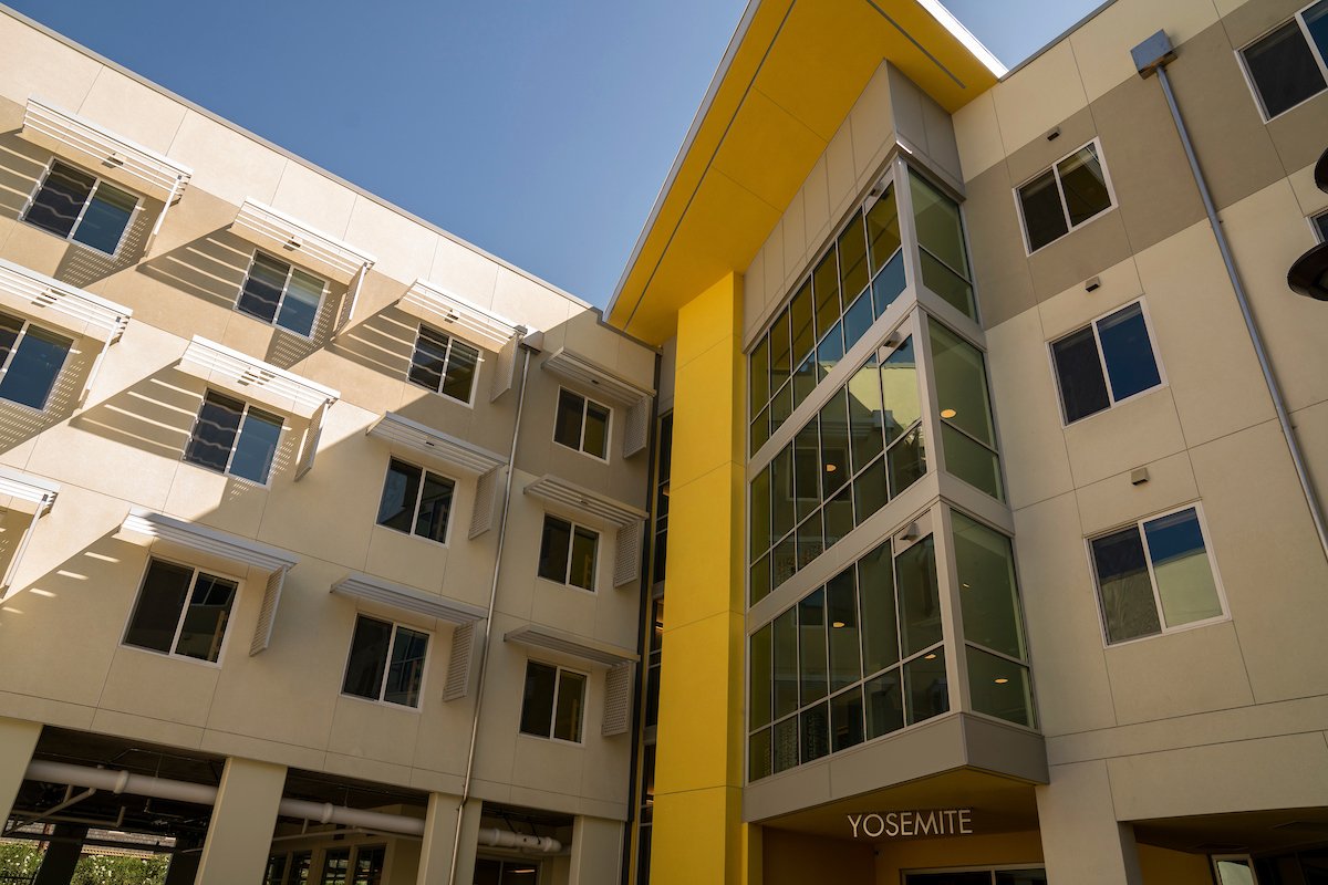 Take a sneak peek at the new Yosemite Hall which opens this Moove-In weekend! #New2UCDavis #GoAgs 