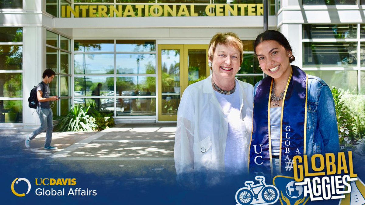 A part of @UCDavisGlobal&#39;s mission is to inspire global curiosity, understanding and engagement for all Aggies. Recent @UCDLandS graduate Melanie Montoya shares her #GlobalAggies experiences on campus and abroad. 