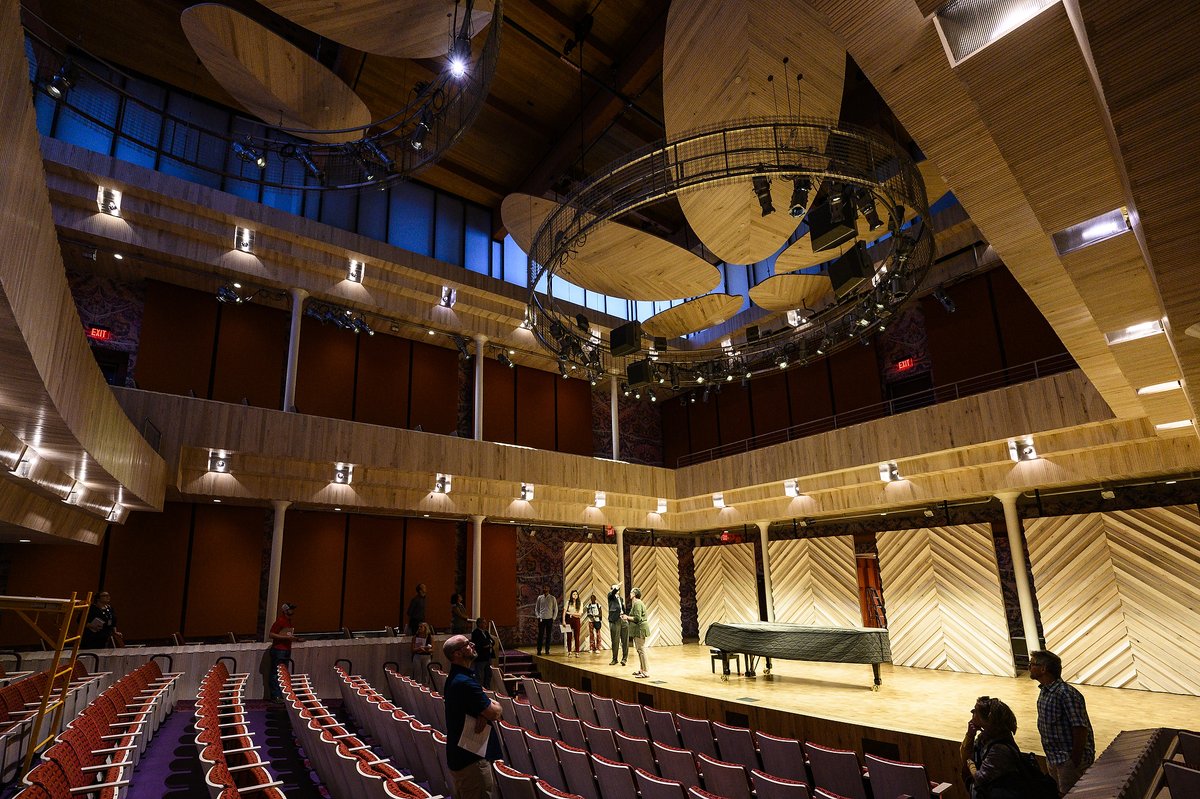 The @UWSOM Hamel Music Center is nearly ready for its world debut.   Click to see more photos of UW’s new performance space, which is slated to open in late October: 