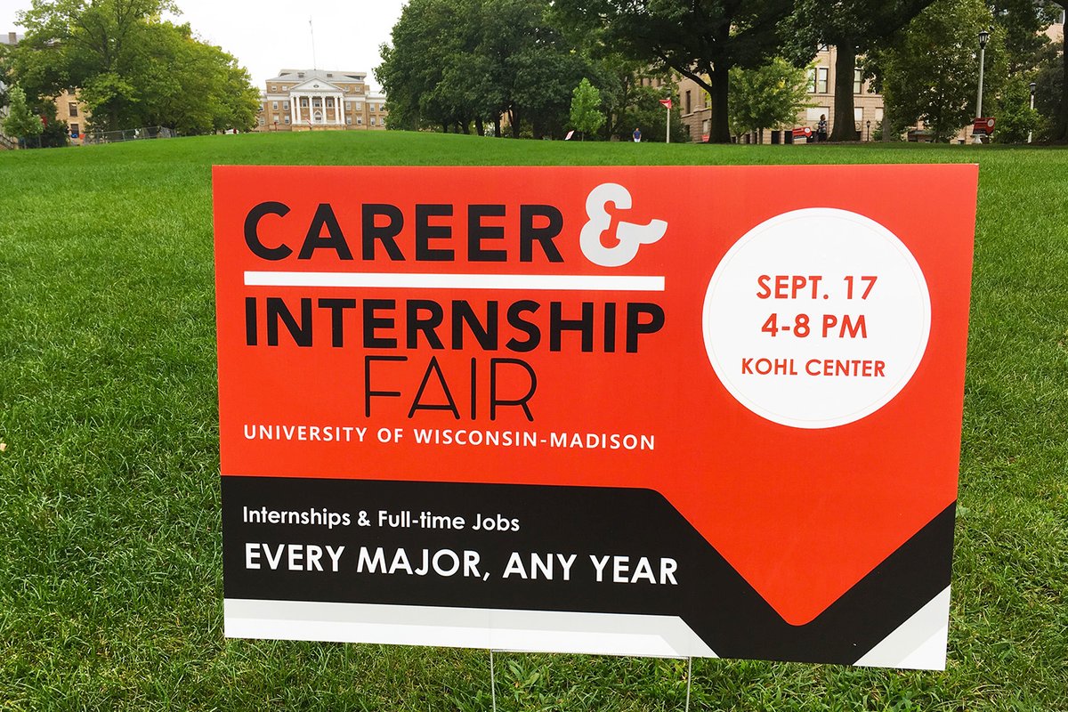 The Career Fair is TODAY!!! On behalf of all of us at SuccessWorks, we wish you the best of luck and can&#39;t wait to see you there!  4pm-8pm at the Kohl Center