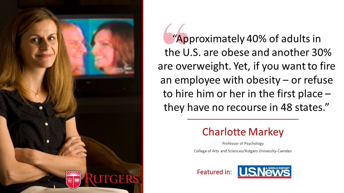 Read @Char_Markey&#39;s op-ed on weight-based discrimination in @usnews. 