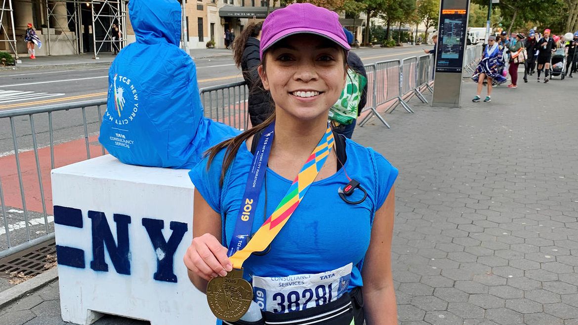 A year ago, Melia Bernal ’17, ’23 MSN/MPH had liver transplant surgery. A month ago, she ran the NYC Marathon. In this Q&amp;A, she discusses her time at @Yale, who inspires her &amp; her advice for first-time marathoners.  Read: 