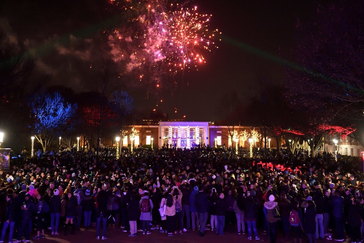 We welcome you to join us for the annual Lighting of the Quads at 6:30 PM tonight! 
