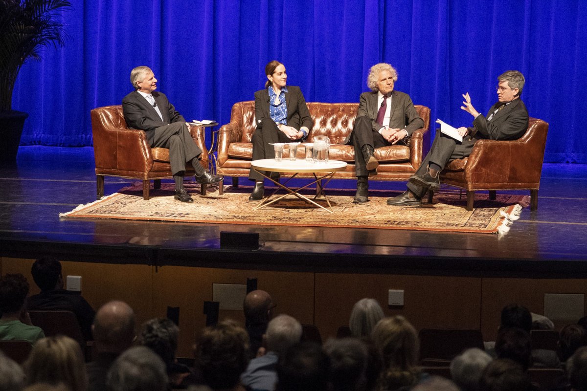 Panelists @littletrip, @sapinker and @carlzimmer explore why divisions persist in an age of abundant data, at the Dec. 3 Chancellor&#39;s Lecture moderated by @jmeacham.   Read a recap of the discussion at 