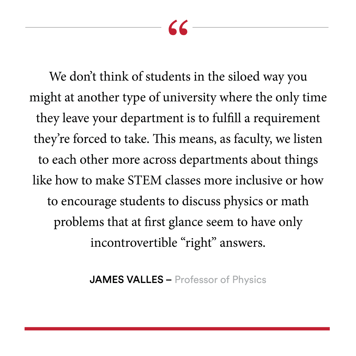 Professor of Physics James Valles shares a faculty perspective on teaching in the Open Curriculum and how it enriches the learning experience for both educators and students. #BrownOpenCurriculum
